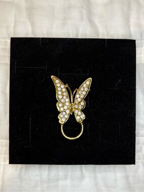 Vintage Gold Tone Park Lane Butterfly Brooch